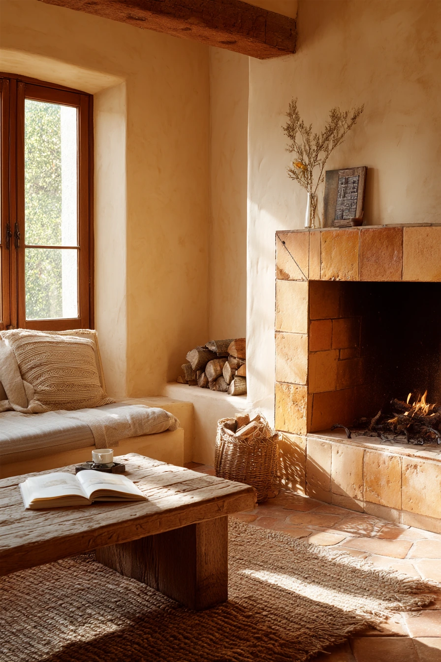 fireplace tile surround ideas 16