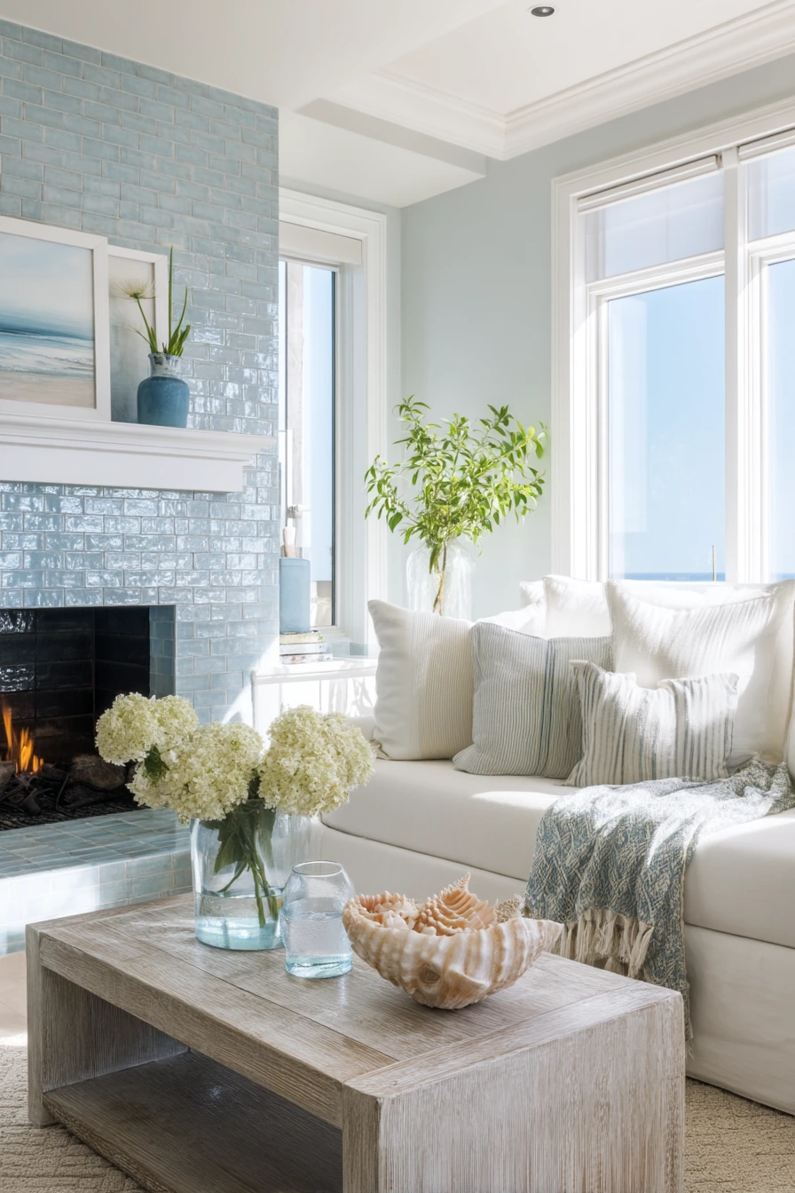 fireplace tile surround ideas 19