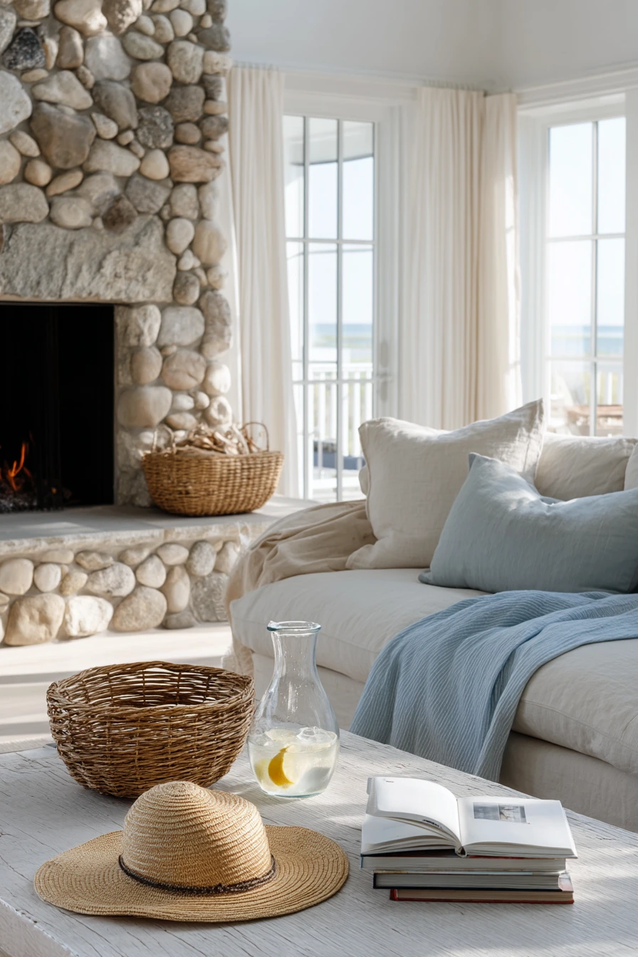 floor to ceiling fireplace ideas 29