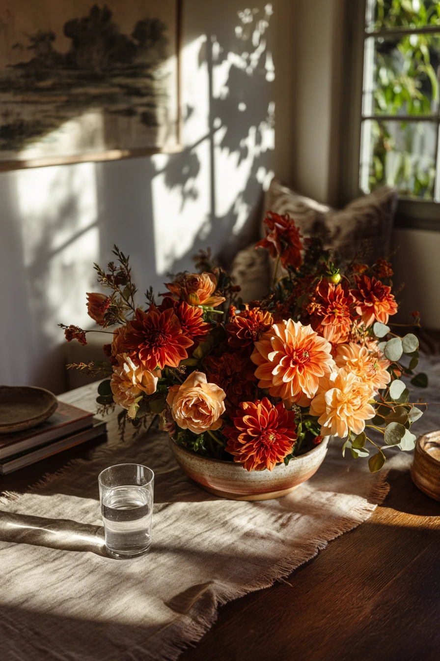 floral thanksgiving centerpiece 2