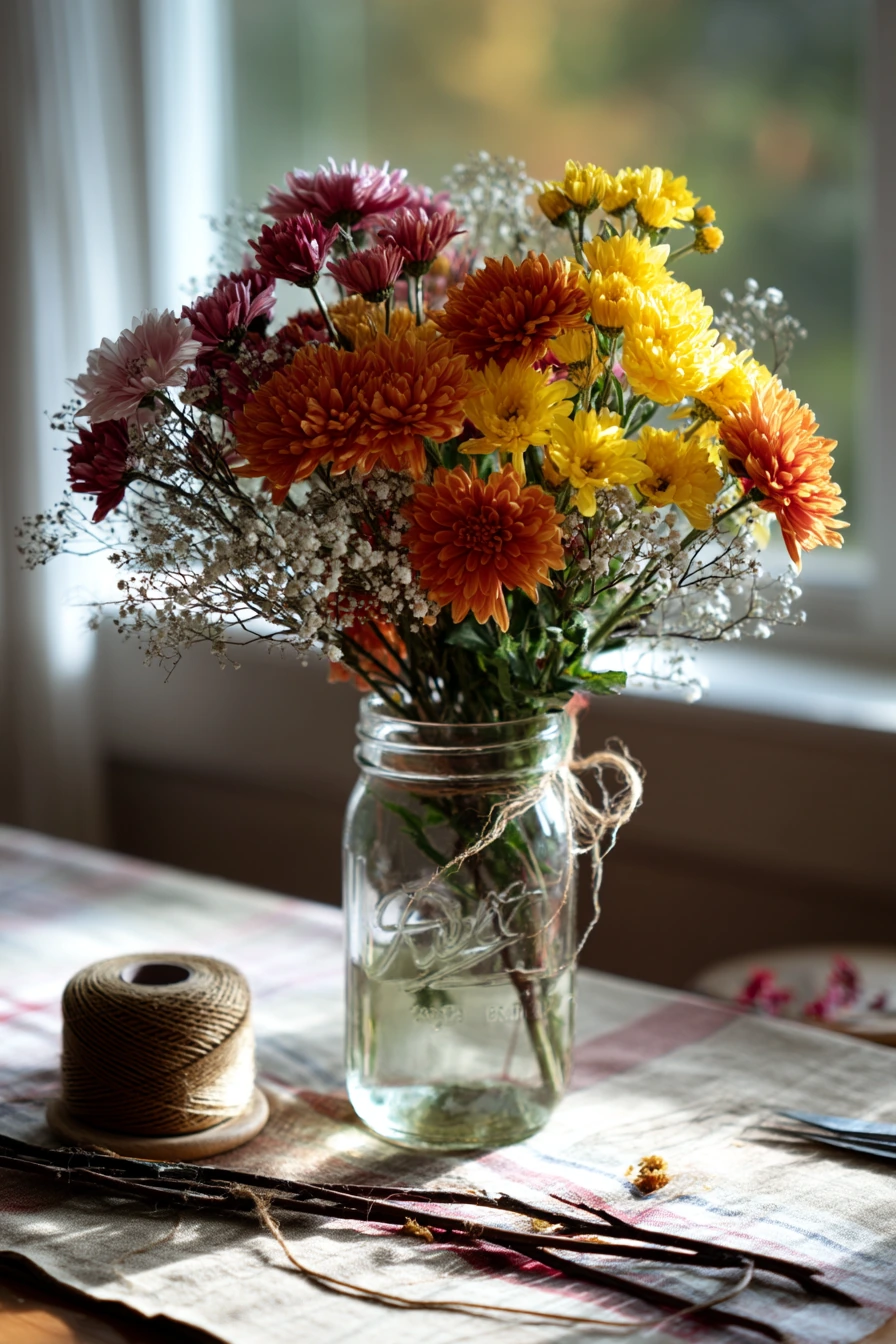 floral thanksgiving centerpiece 27