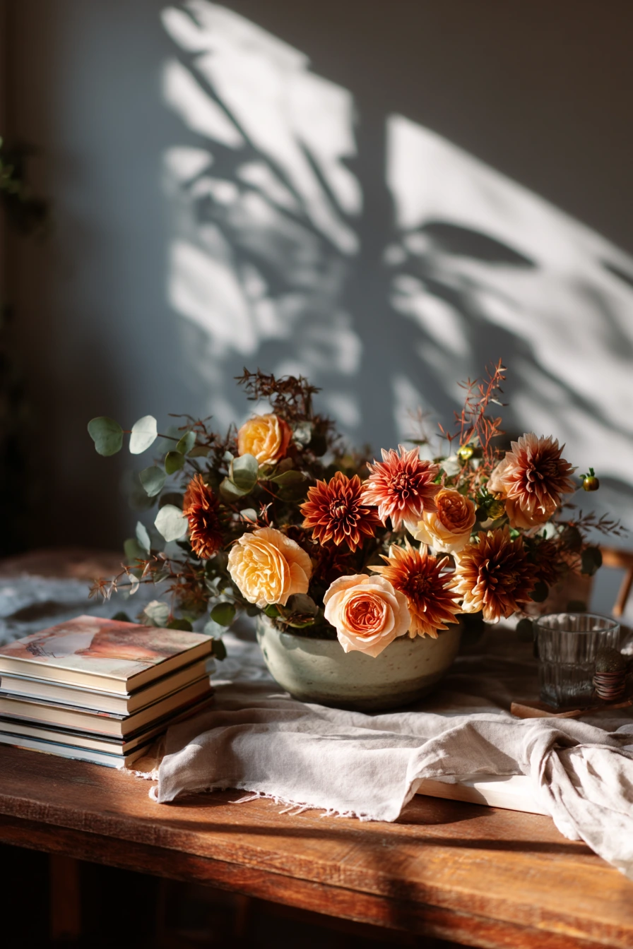 floral thanksgiving centerpiece 3