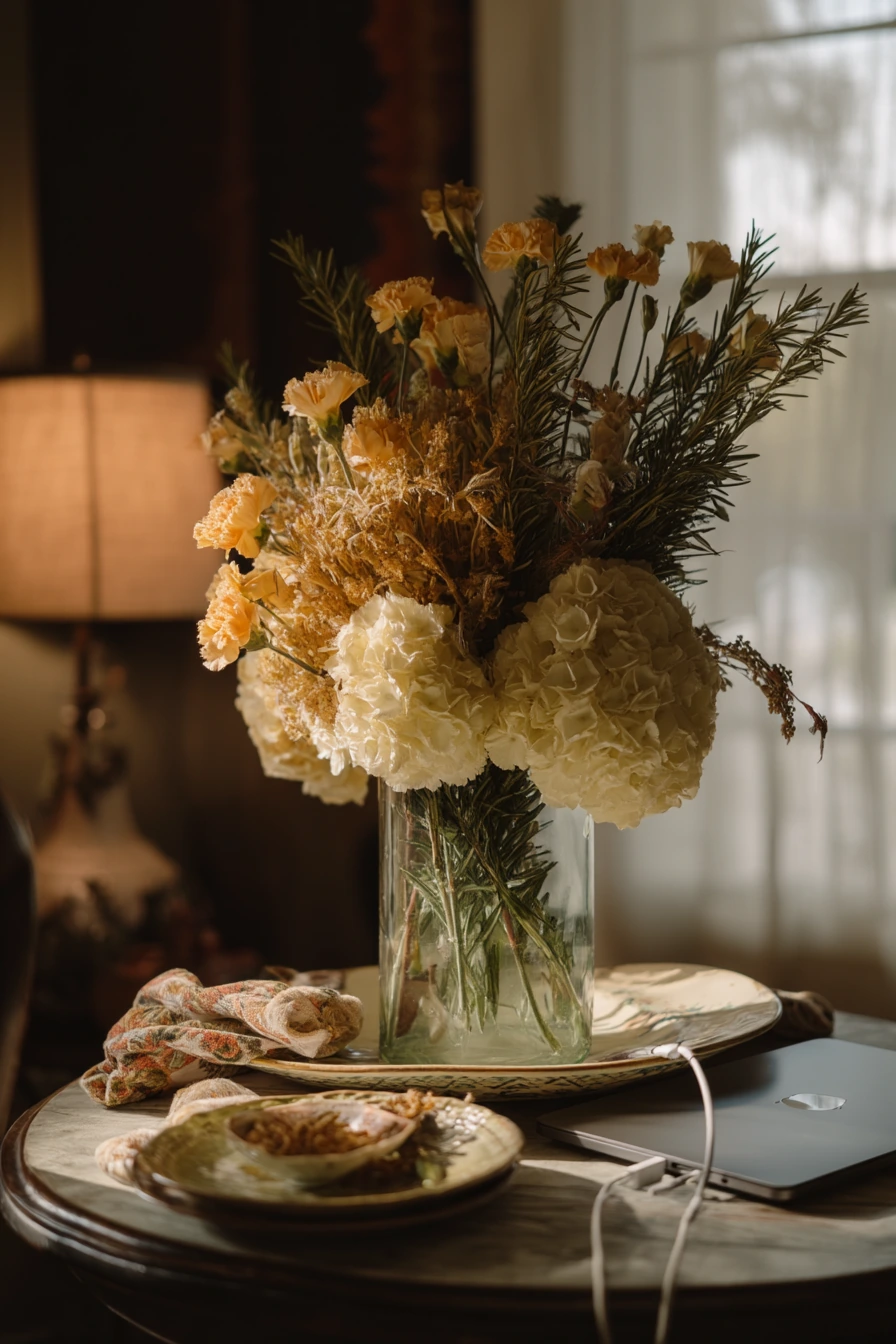 floral thanksgiving centerpiece 6