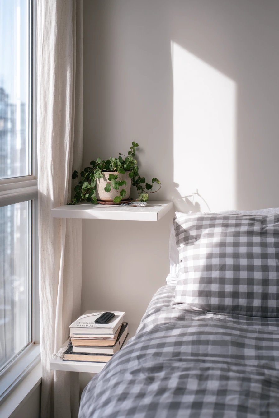 gingham bedroom 19