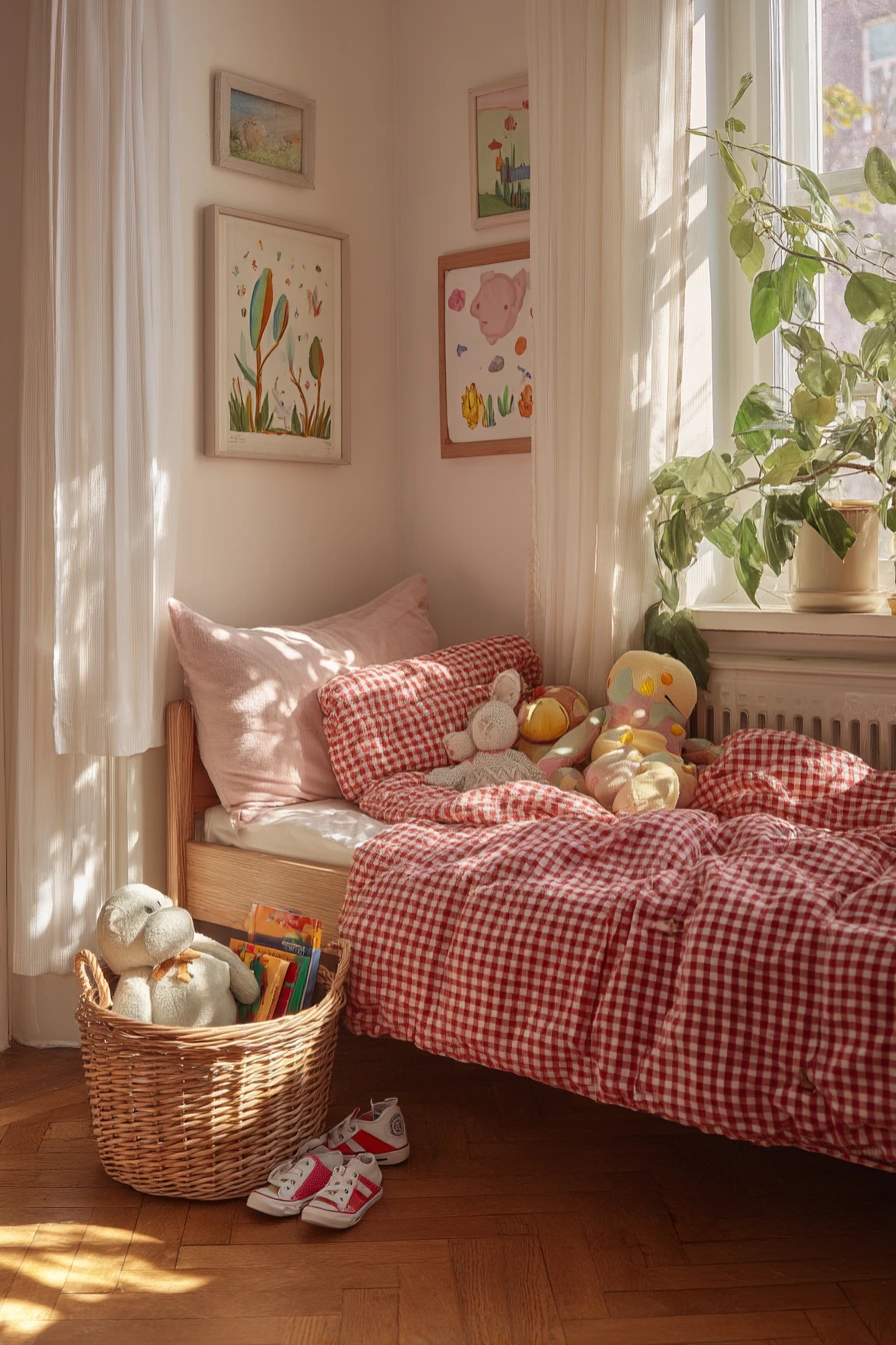 gingham bedroom 30