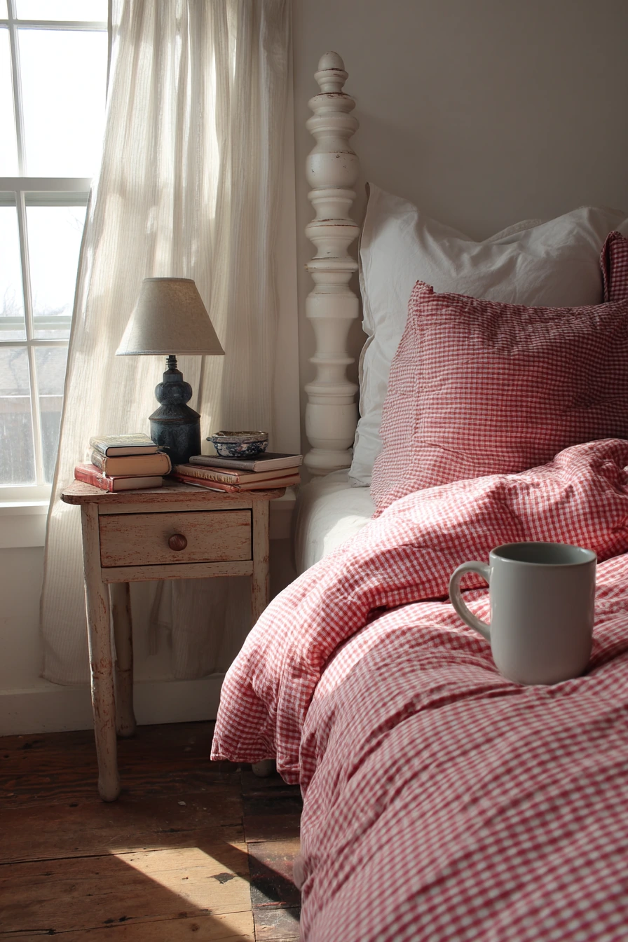 gingham bedroom 4