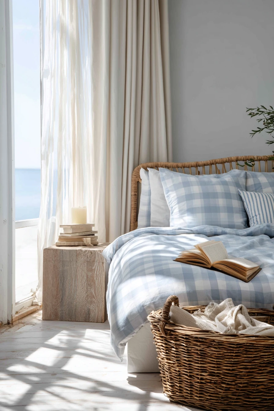 gingham bedroom 5