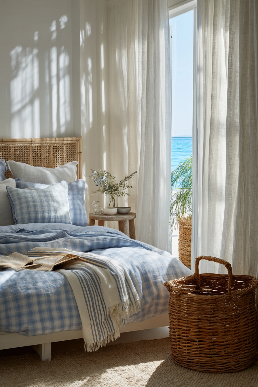 gingham bedroom 8