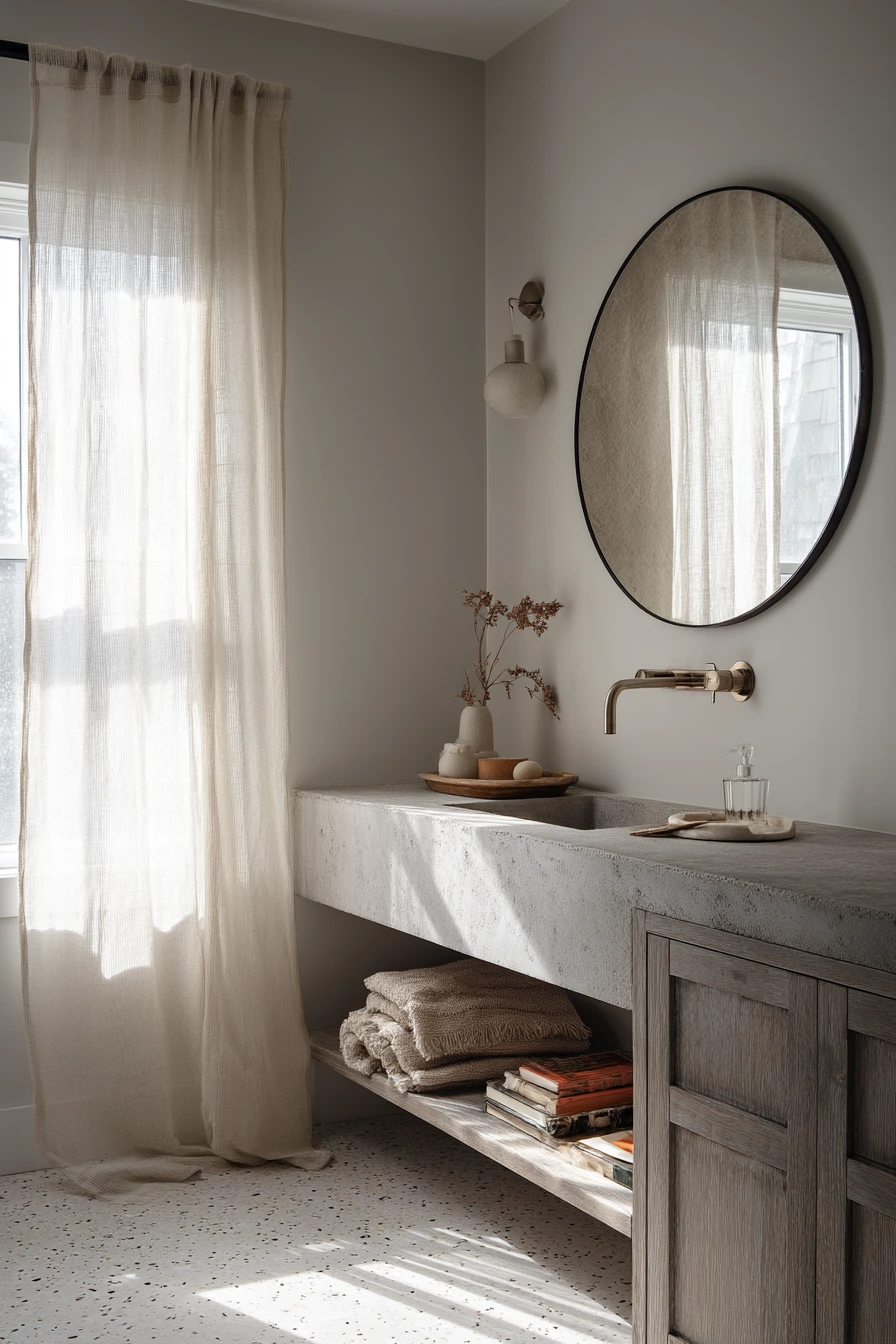 gray bathroom ideas 1