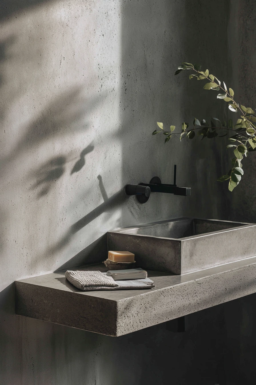 gray bathroom ideas 18