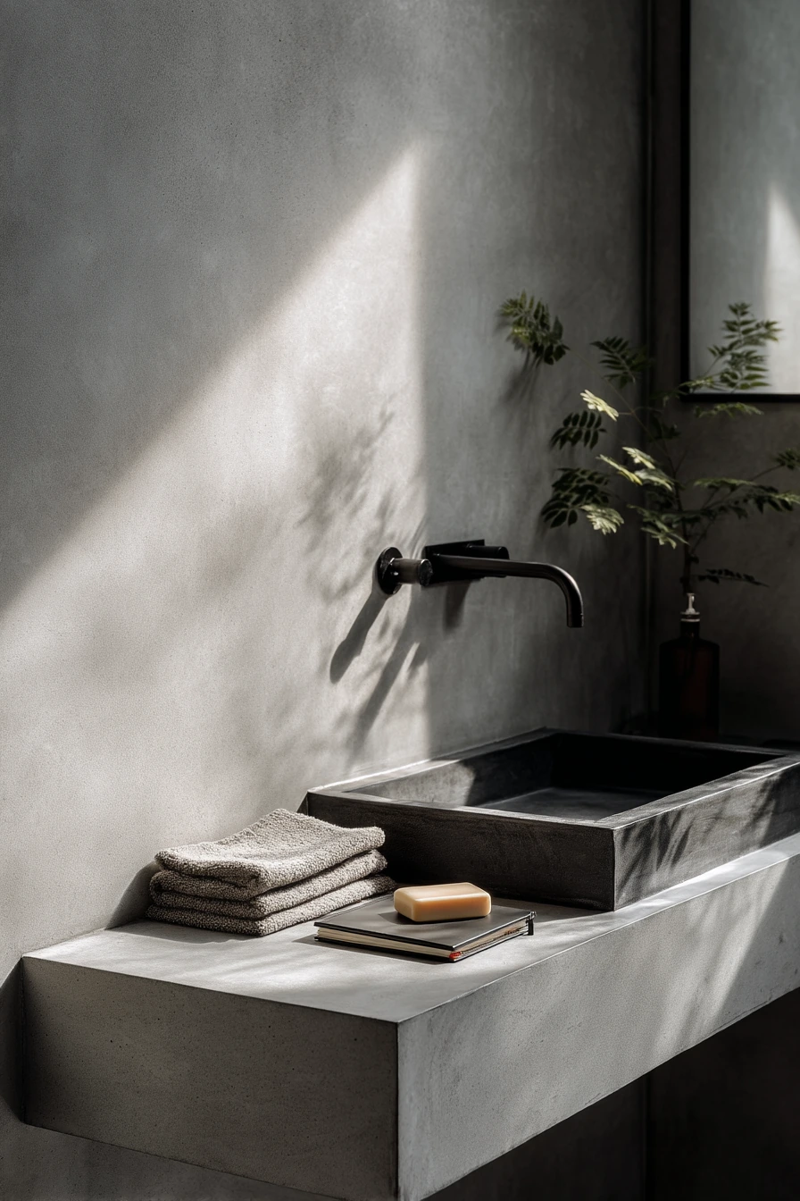 gray bathroom ideas 20