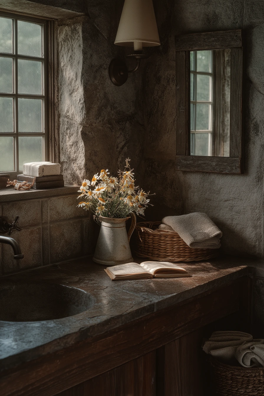gray bathroom ideas 21
