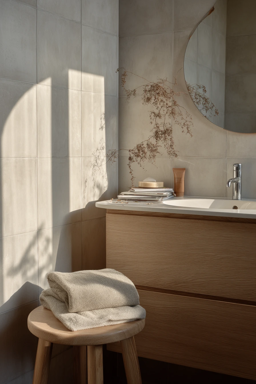 gray bathroom ideas 30
