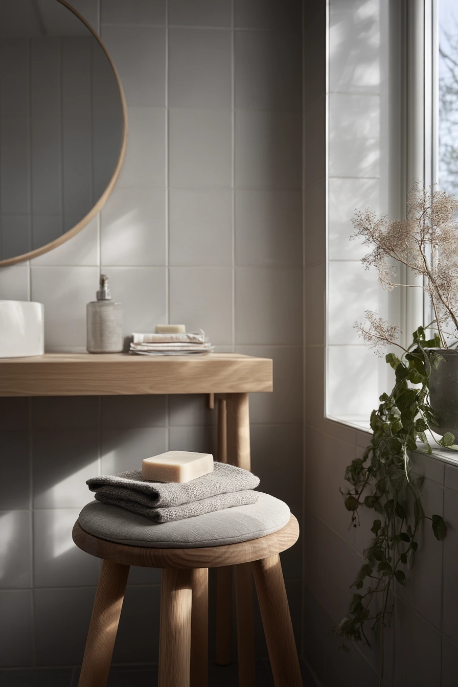 gray bathroom ideas 32