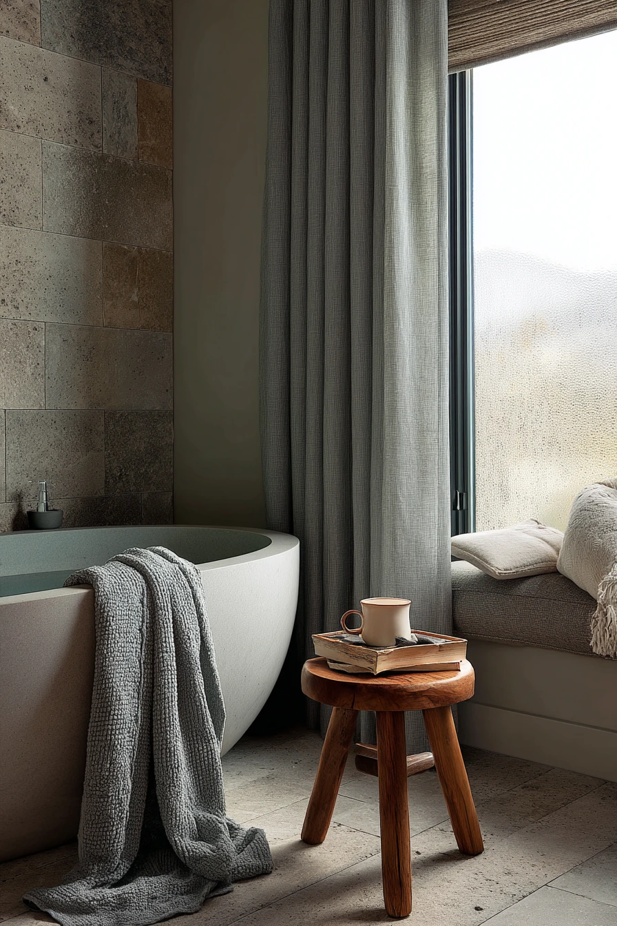 gray bathroom ideas 37
