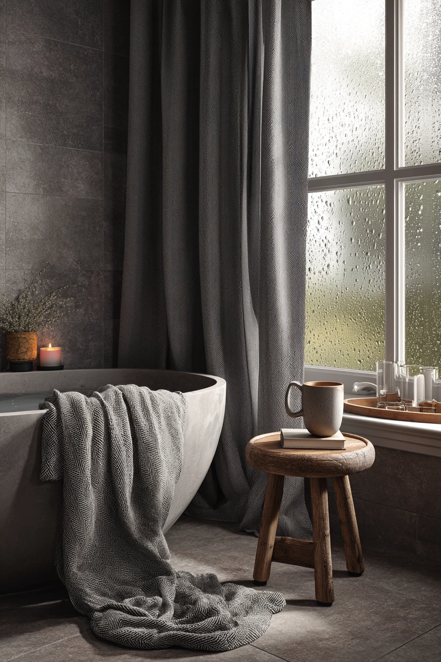 gray bathroom ideas 40