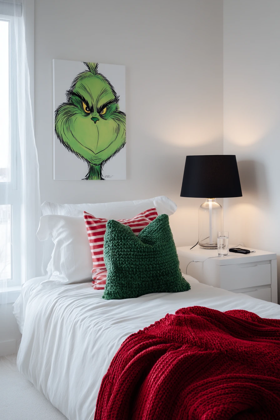 grinch bedroom decor ideas 18