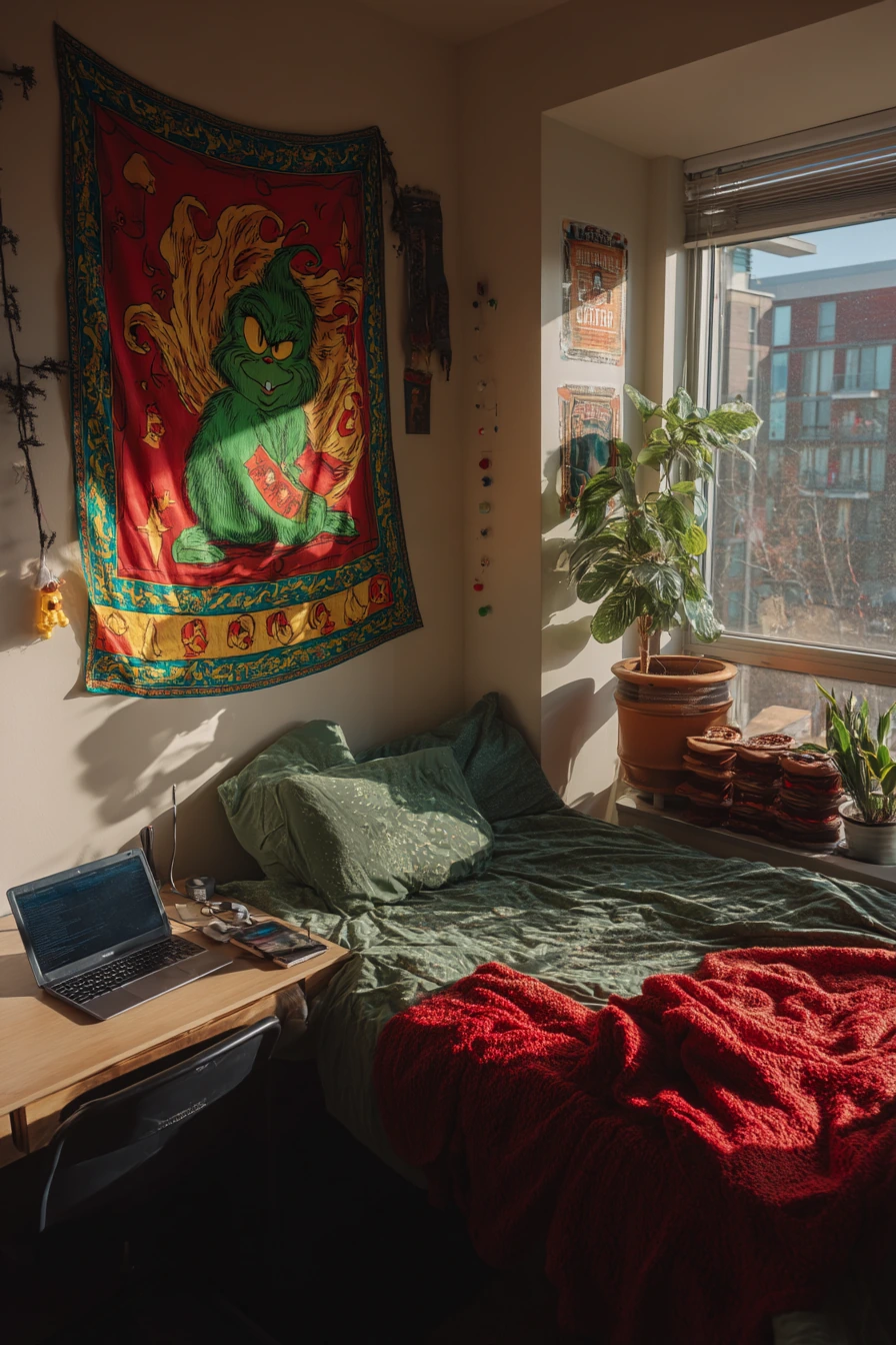 grinch bedroom decor ideas 33