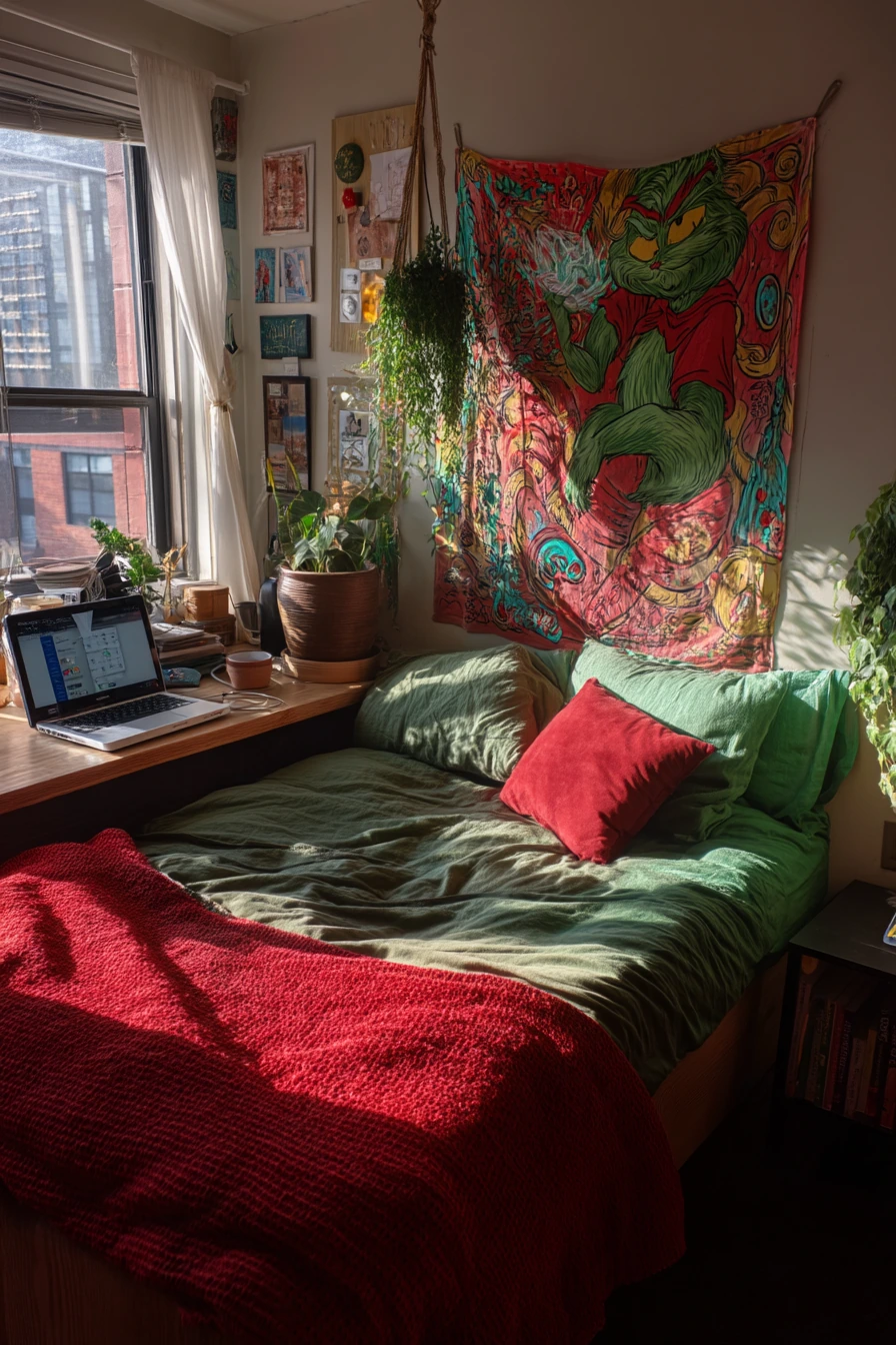 grinch bedroom decor ideas 35