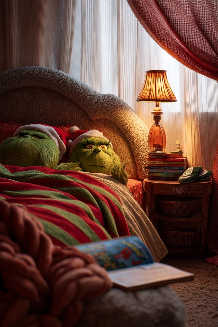 grinch bedroom decor ideas 38