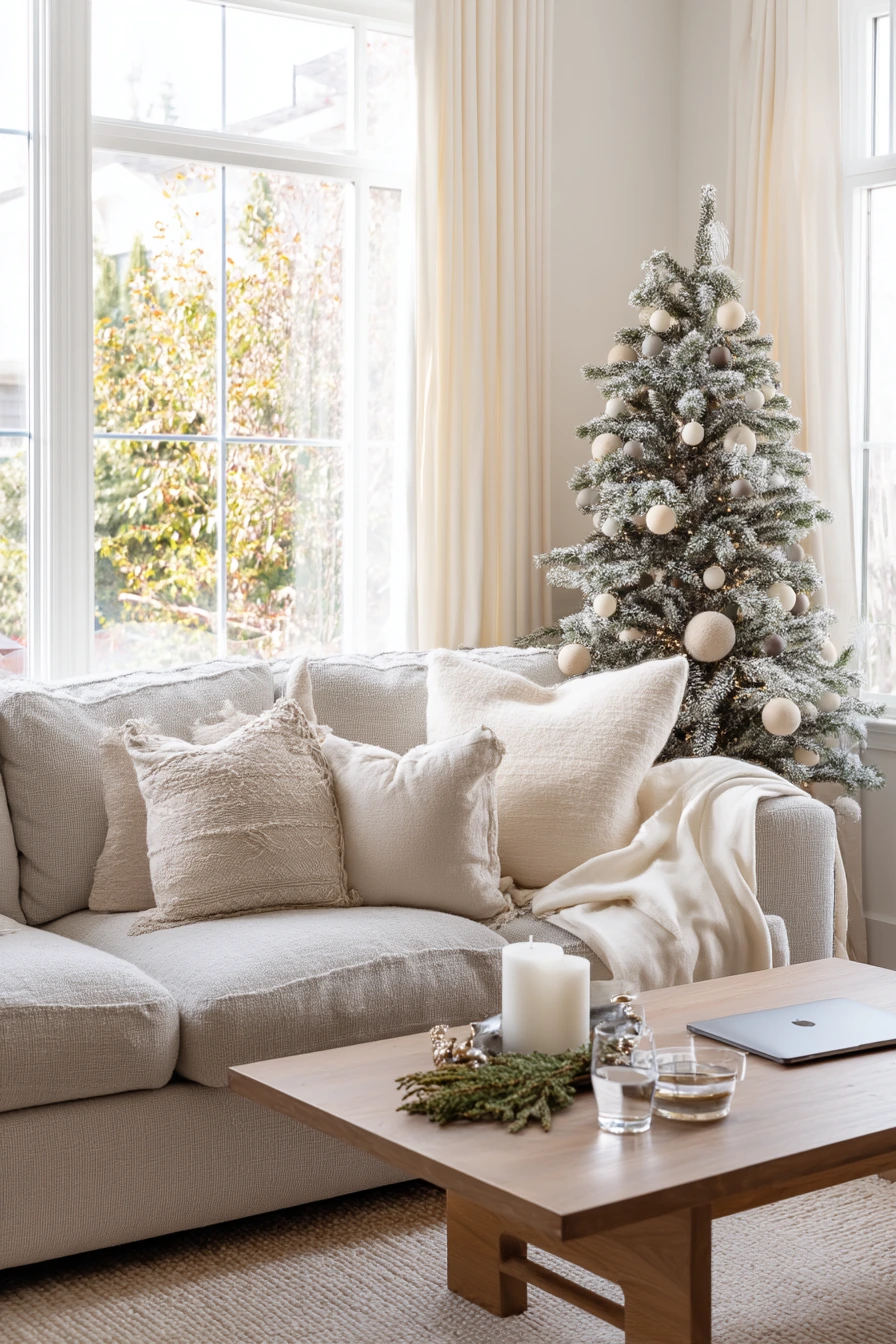 holiday decor ideas for living room 35