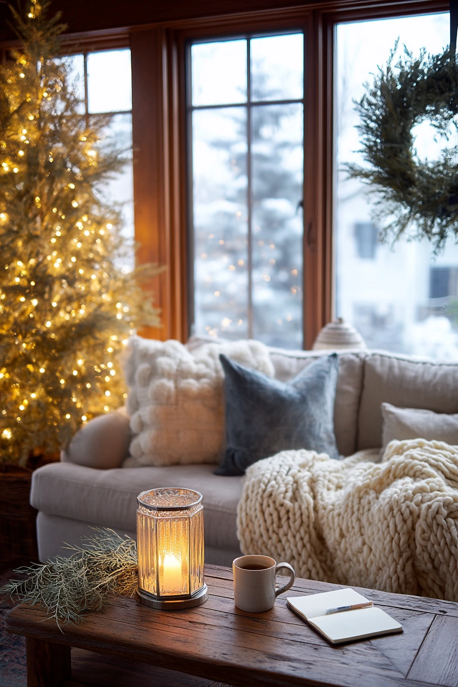 holiday decor ideas for living room 40