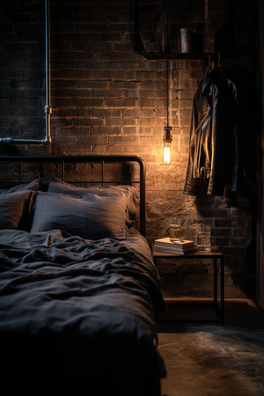 industrial bedroom ideas 13