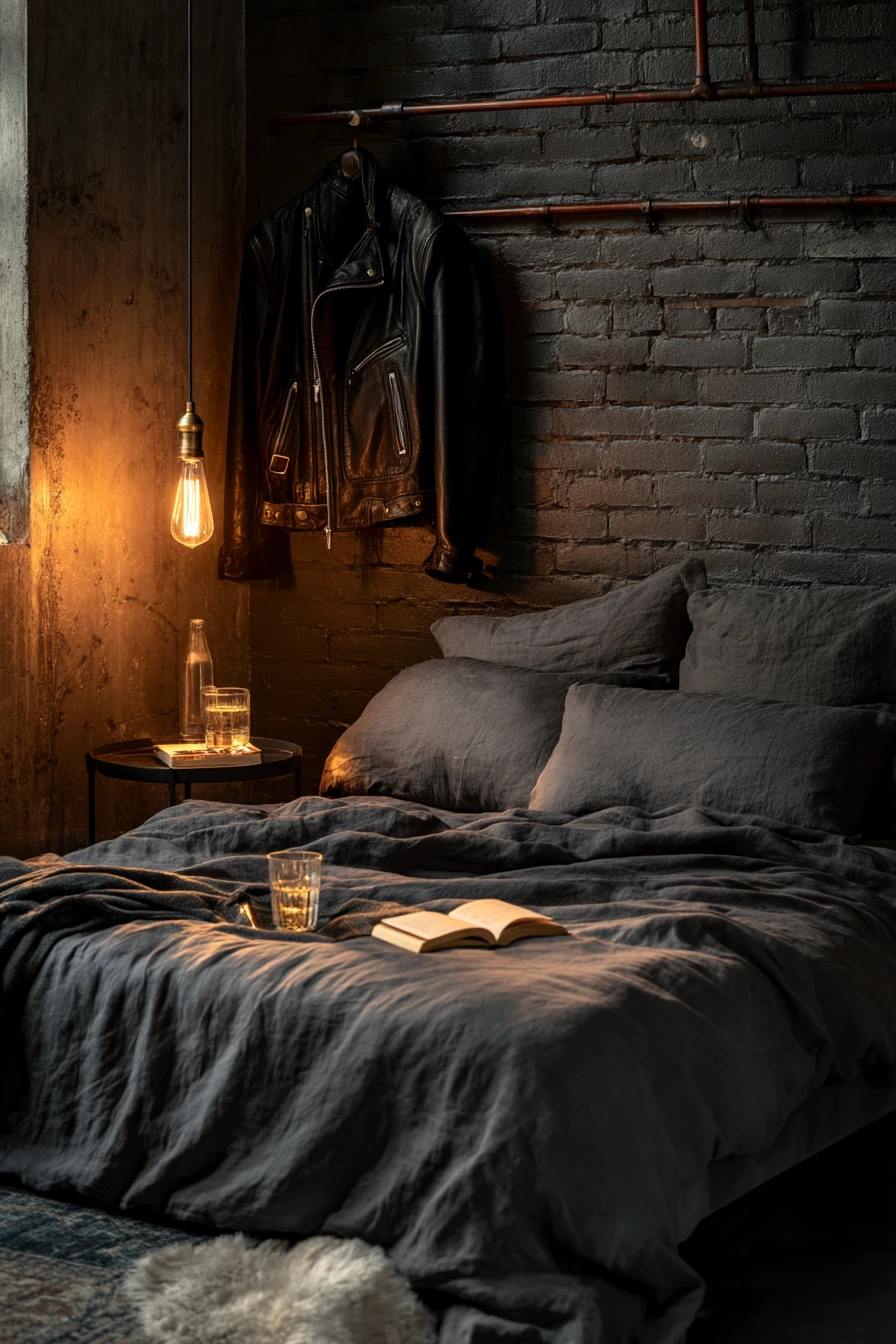 industrial bedroom ideas 16