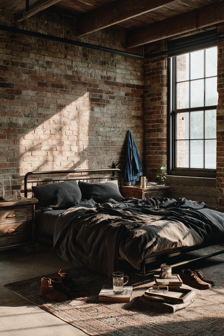 industrial bedroom ideas 4