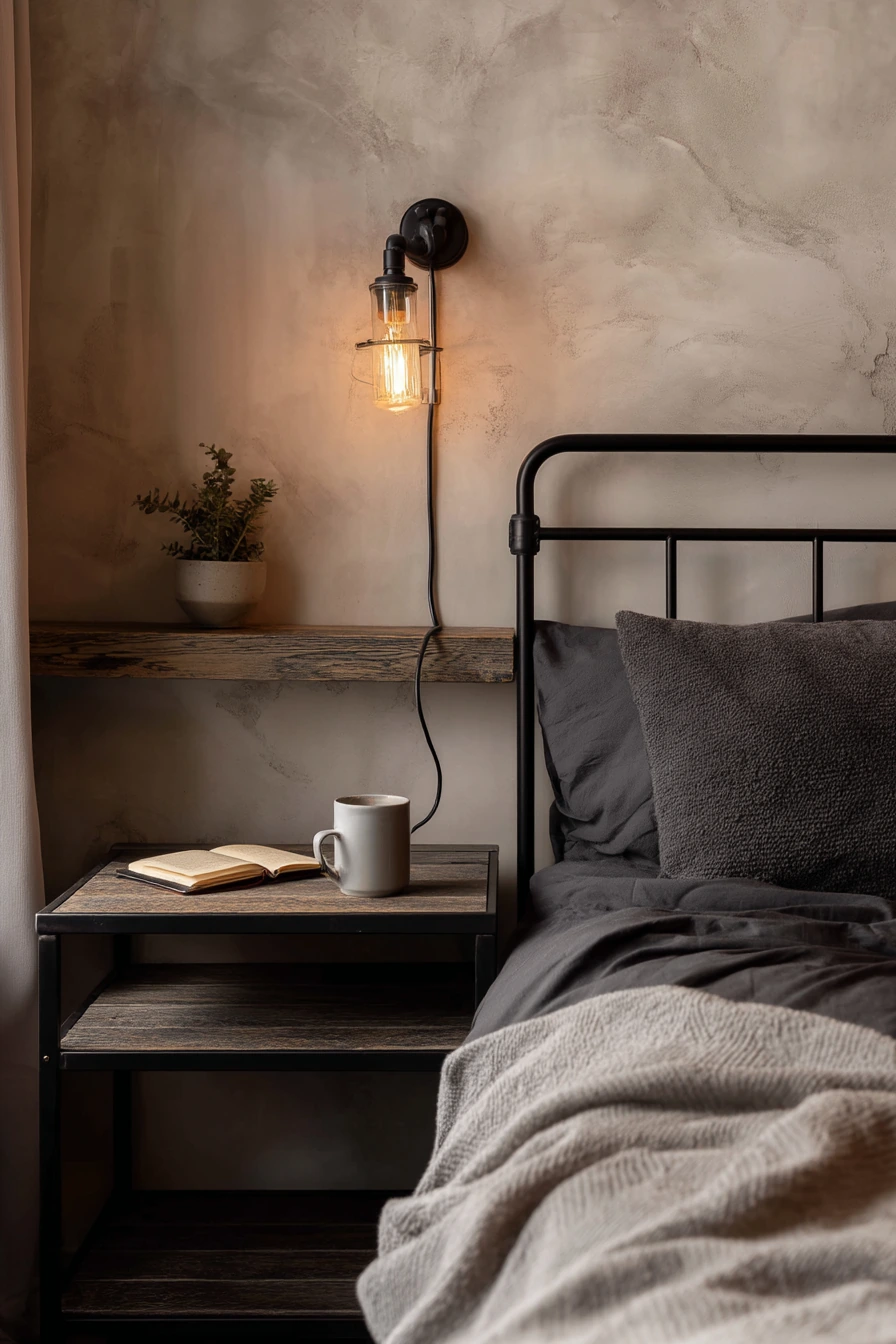 industrial bedroom ideas 7