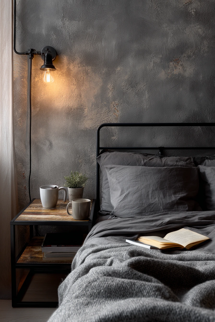 industrial bedroom ideas 8