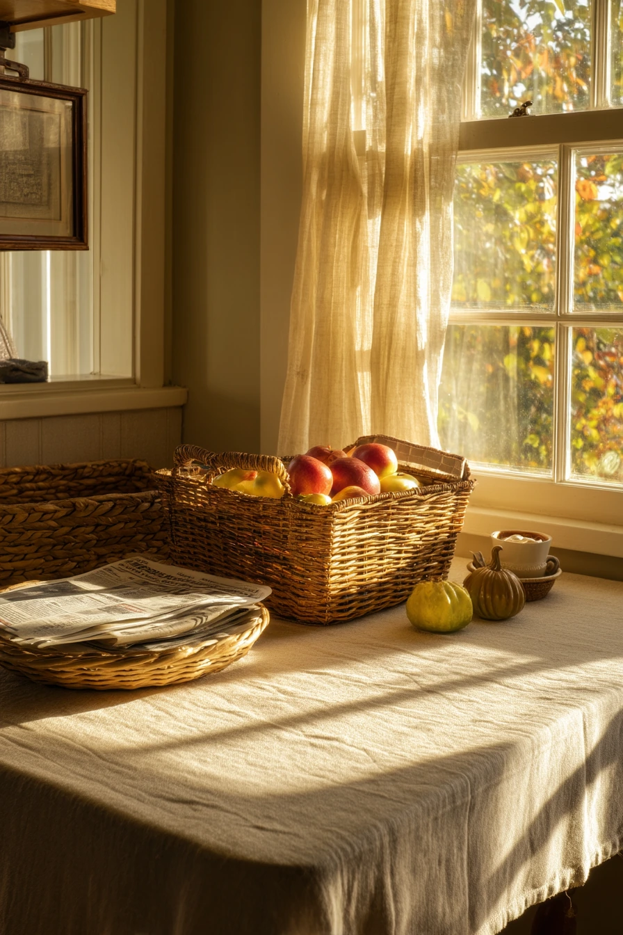 kitchen fall decor ideas 19