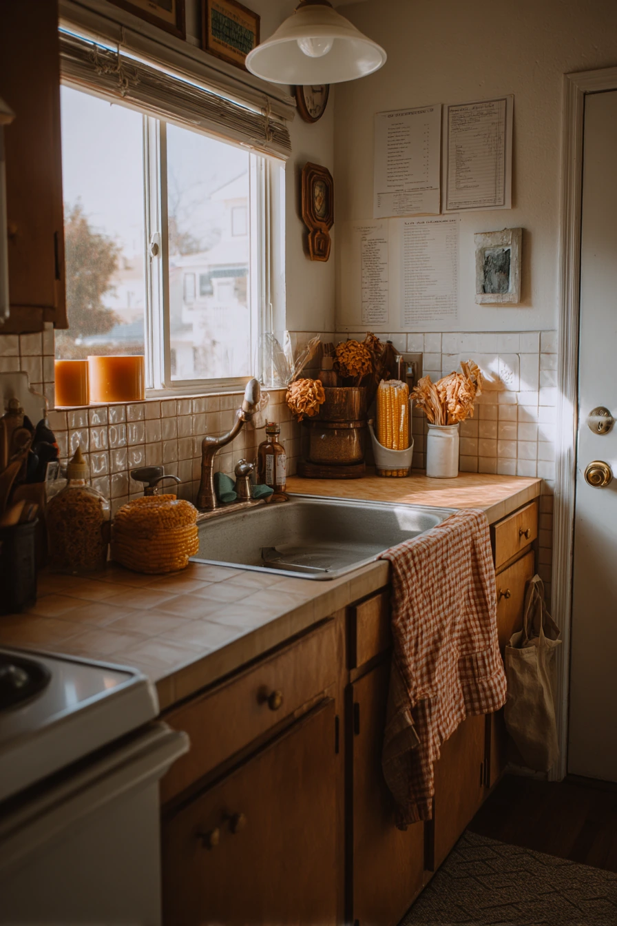 kitchen fall decor ideas 21