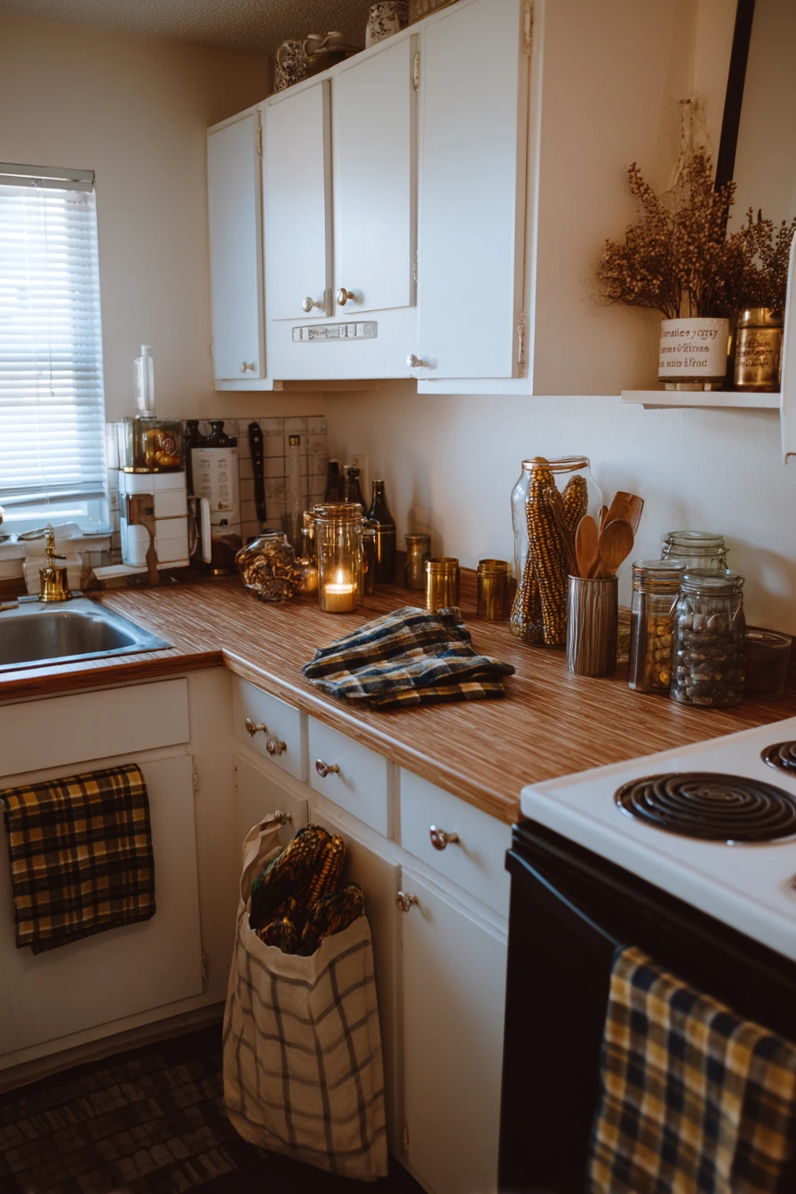 kitchen fall decor ideas 23