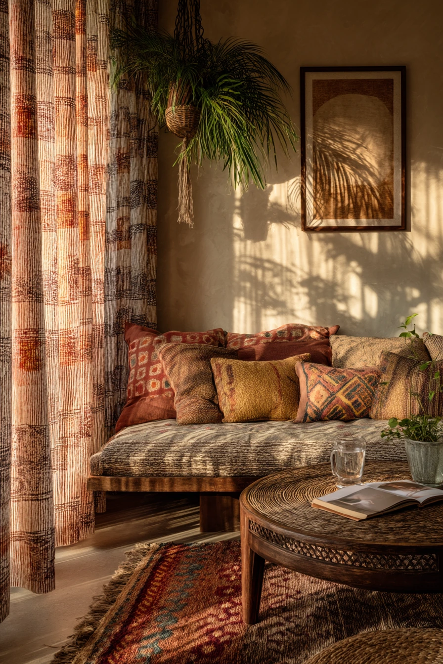 living room curtain 23