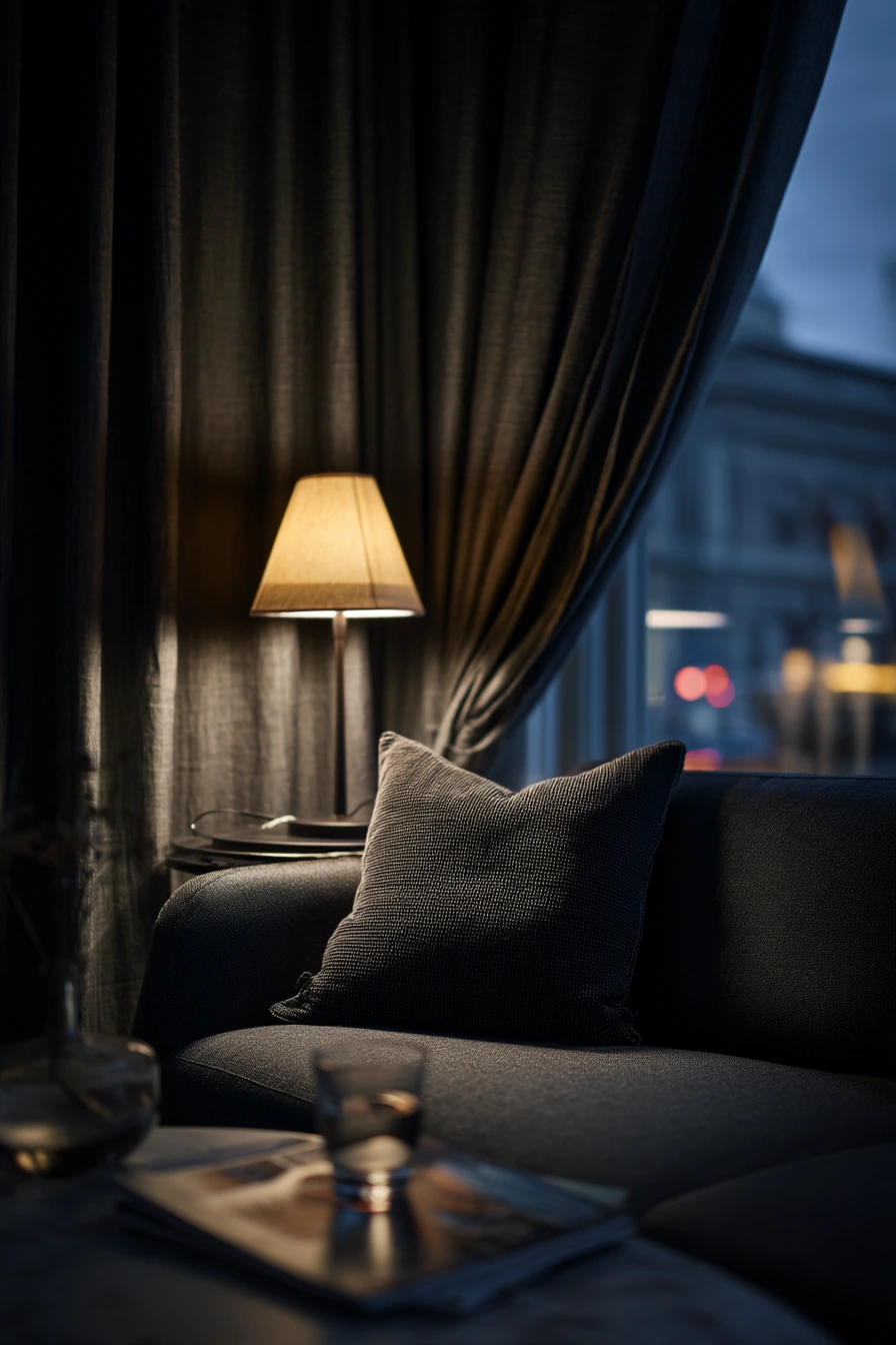 living room curtain 36