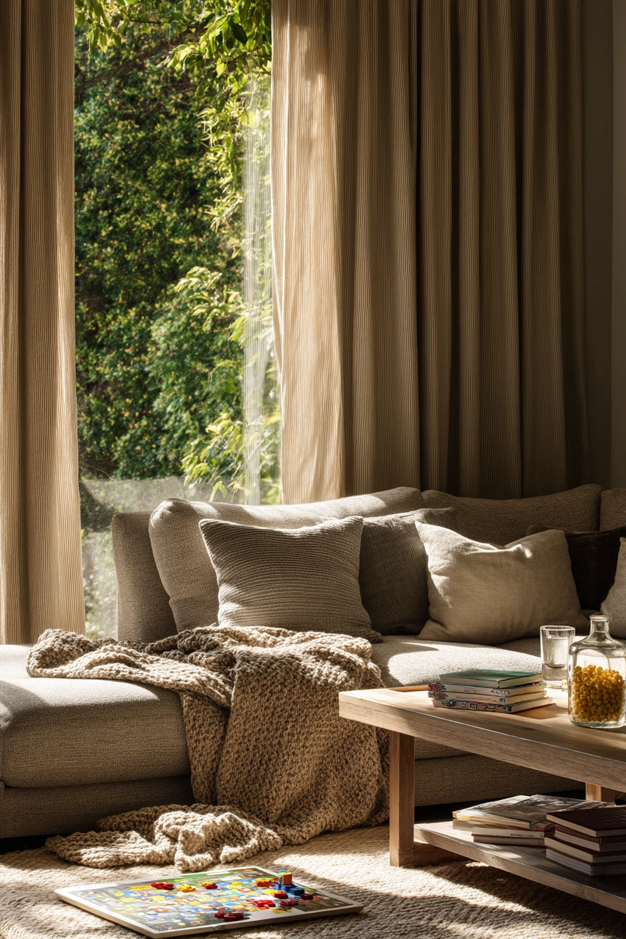 living room curtain 37