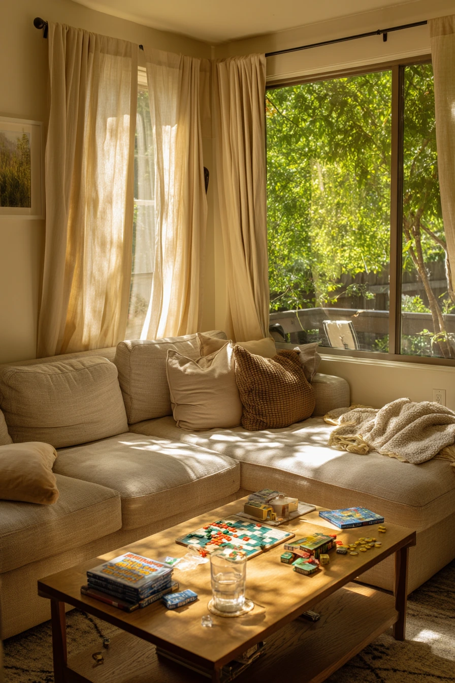 living room curtain 38