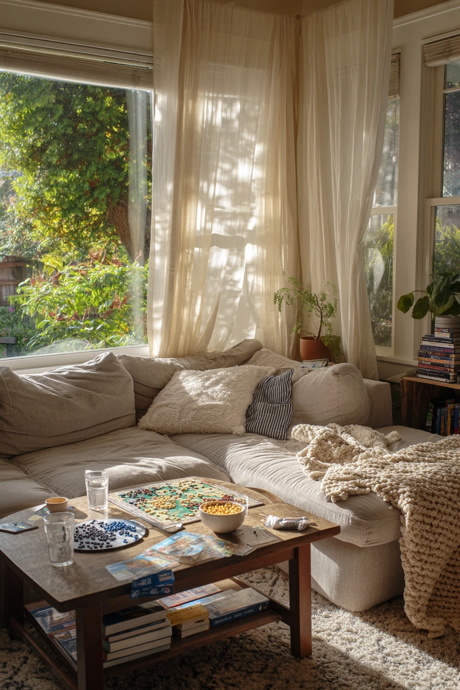 living room curtain 40