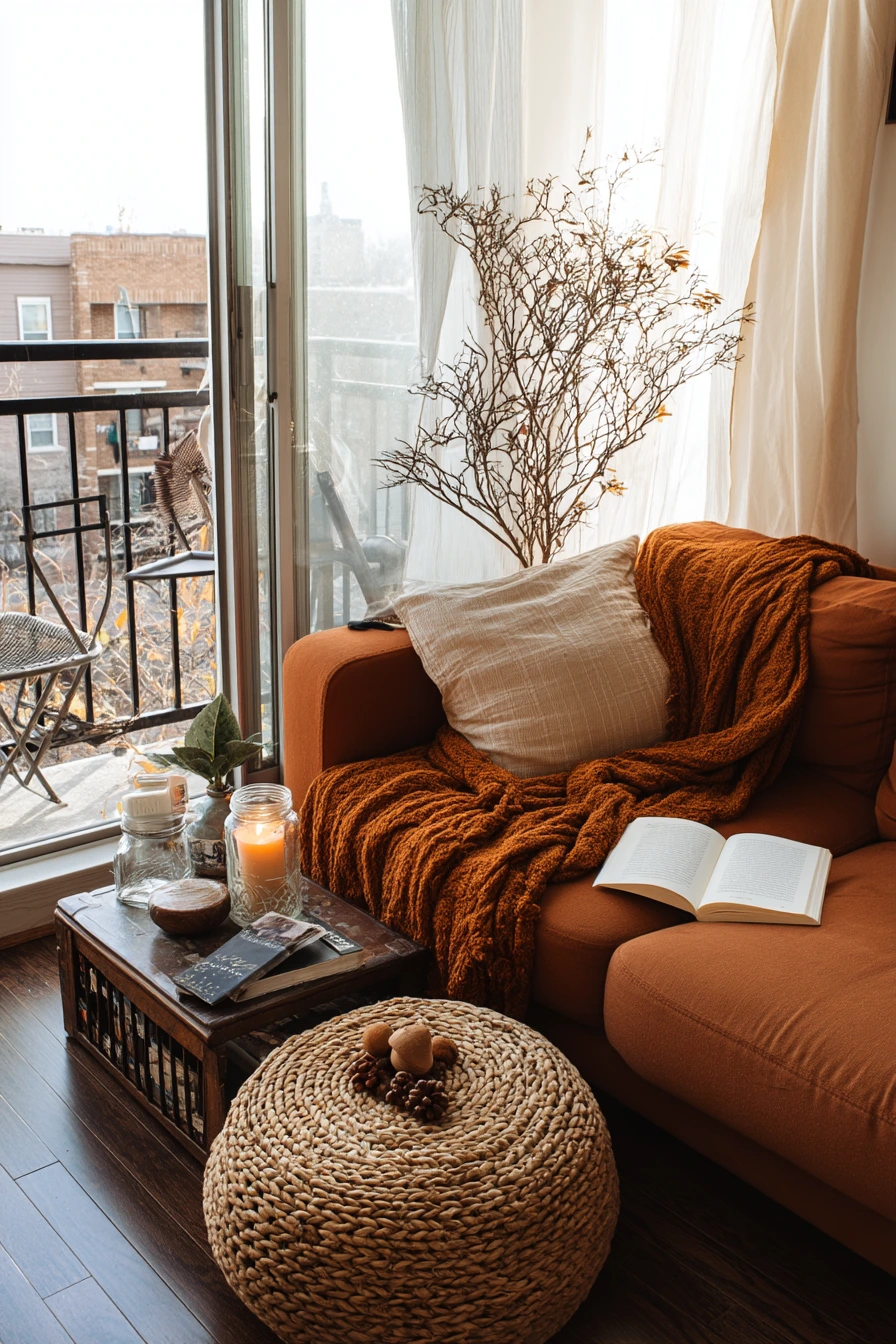 living room fall decor 8