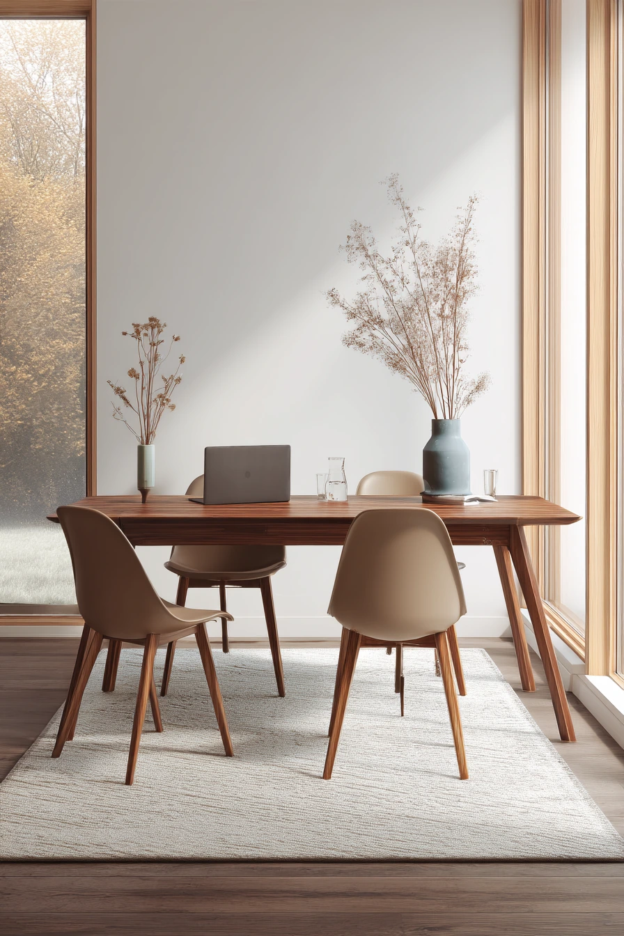 mid century modern dining room ideas 24
