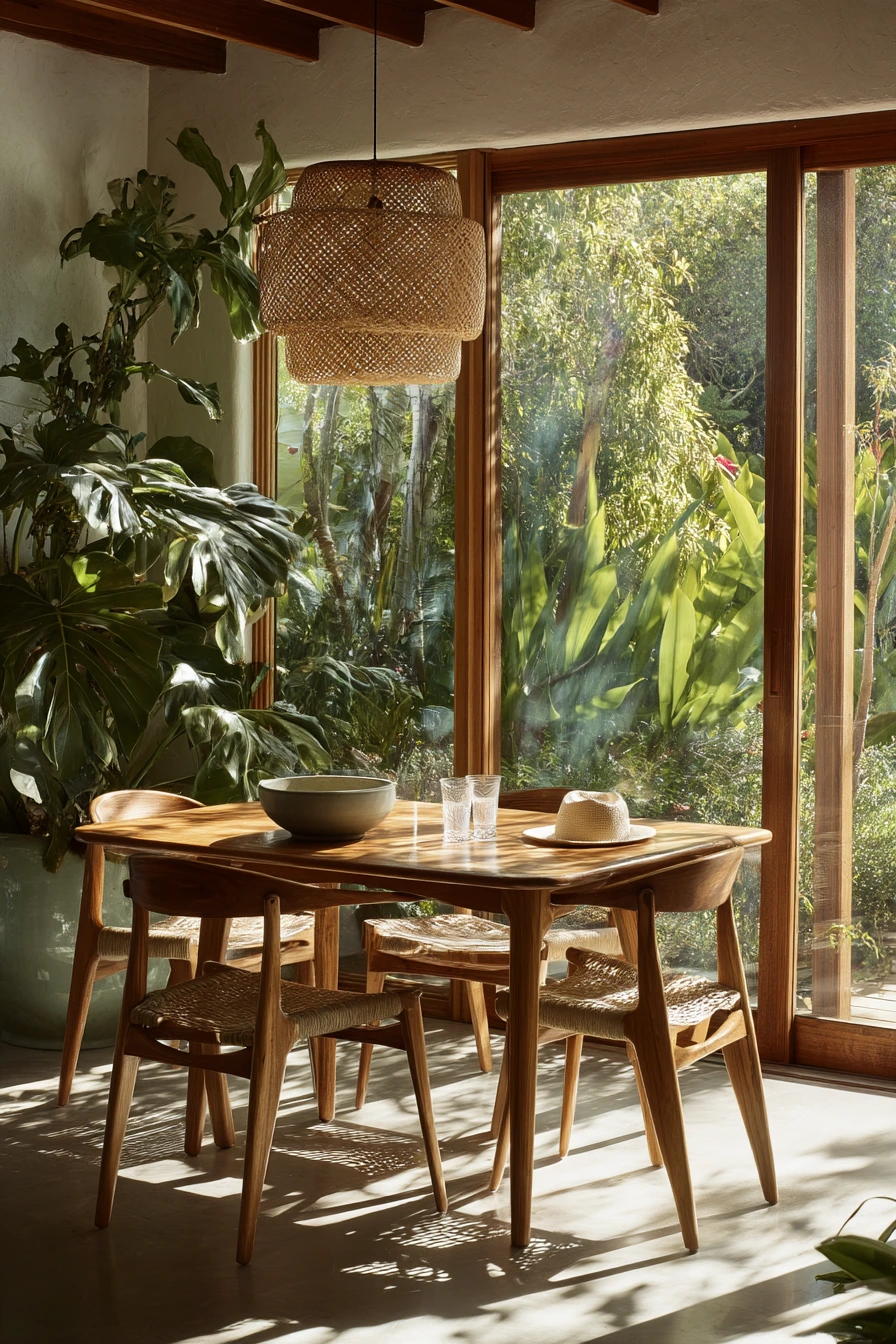 mid century modern dining room ideas 33