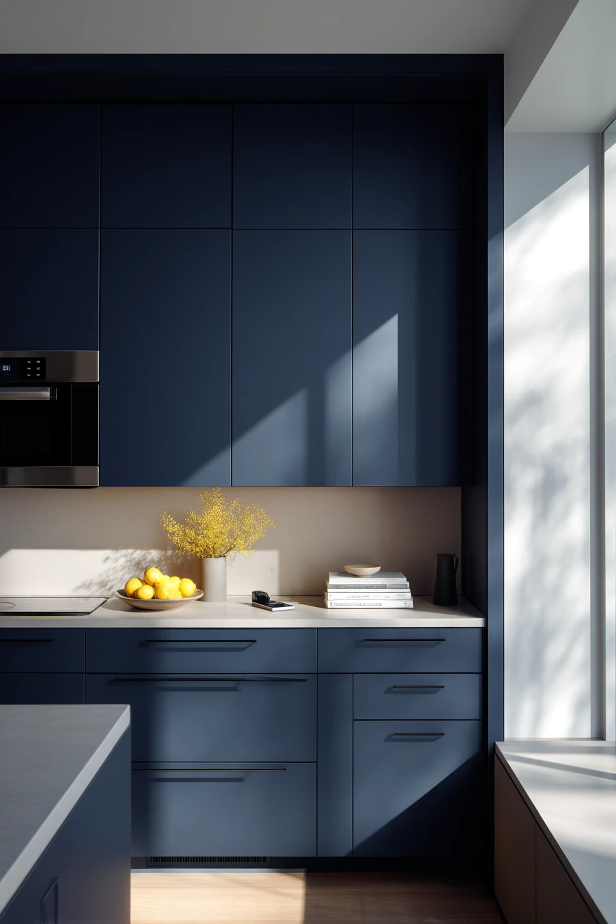 navy blue kitchen ideas 28