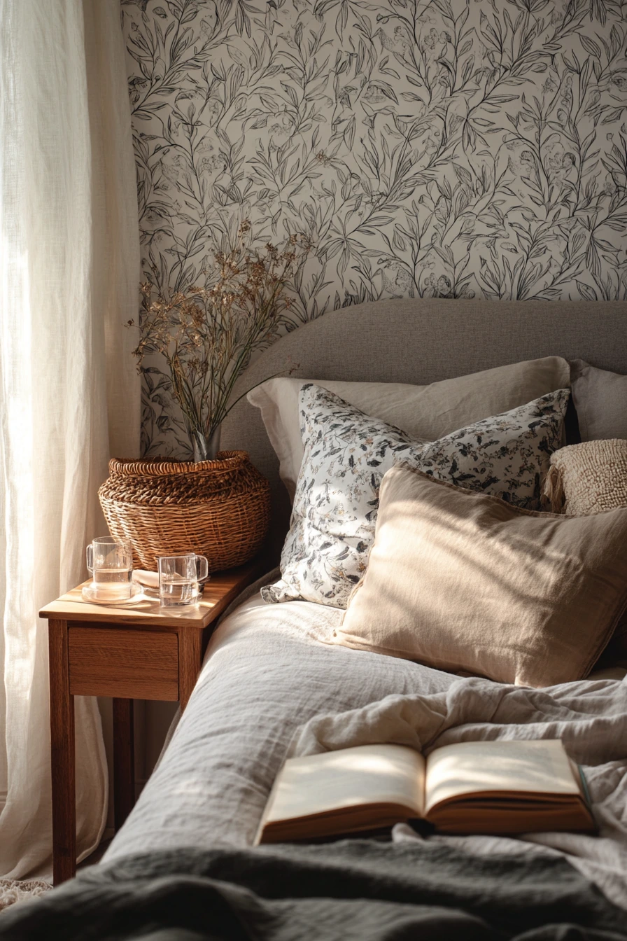 patterned bedroom ideas 1