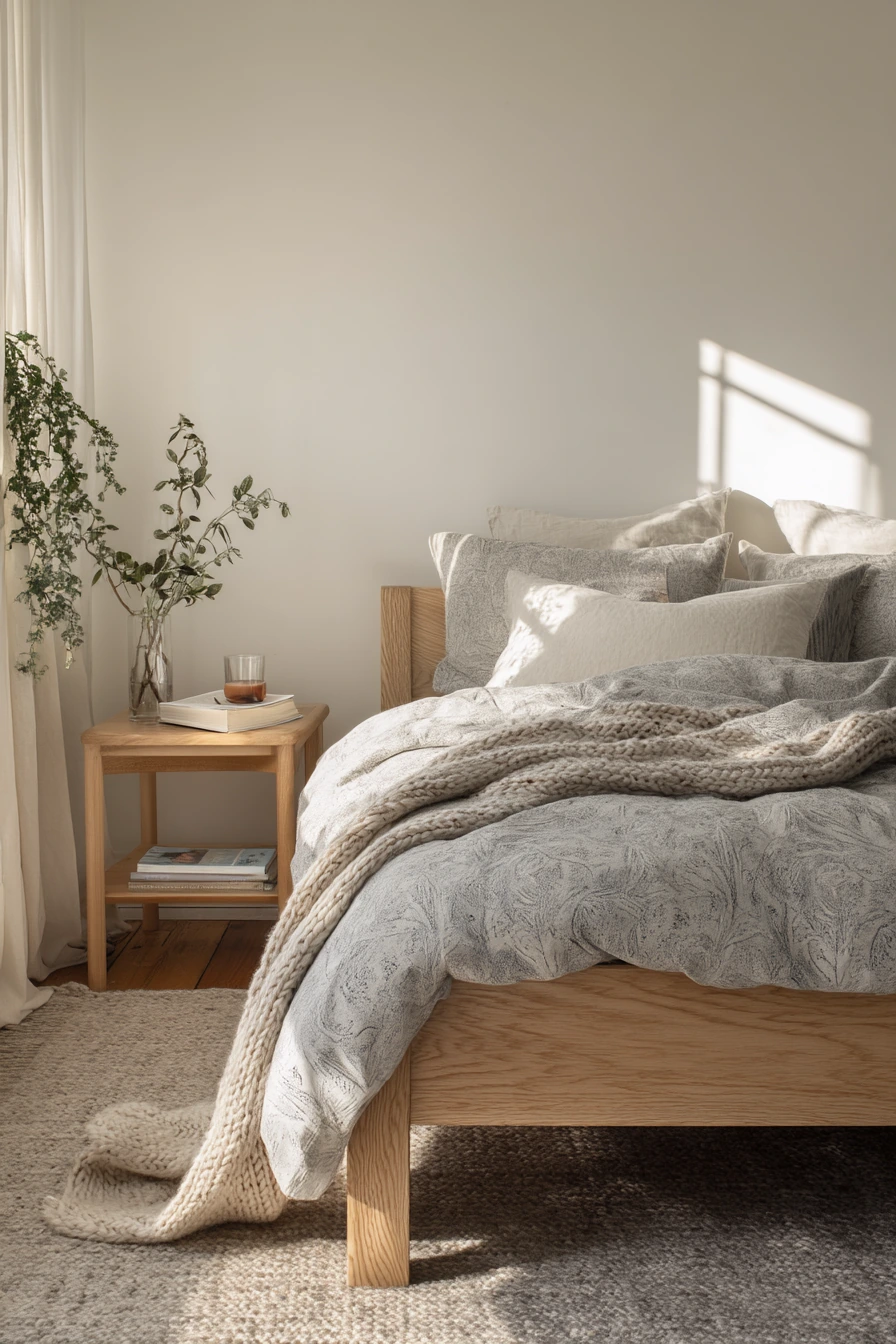 patterned bedroom ideas 23