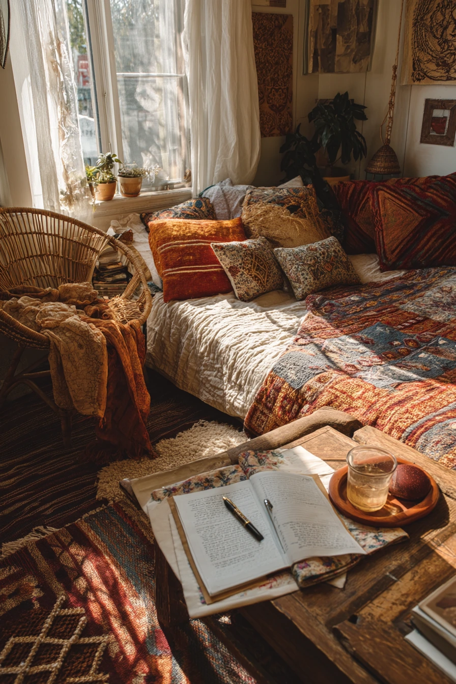 patterned bedroom ideas 28