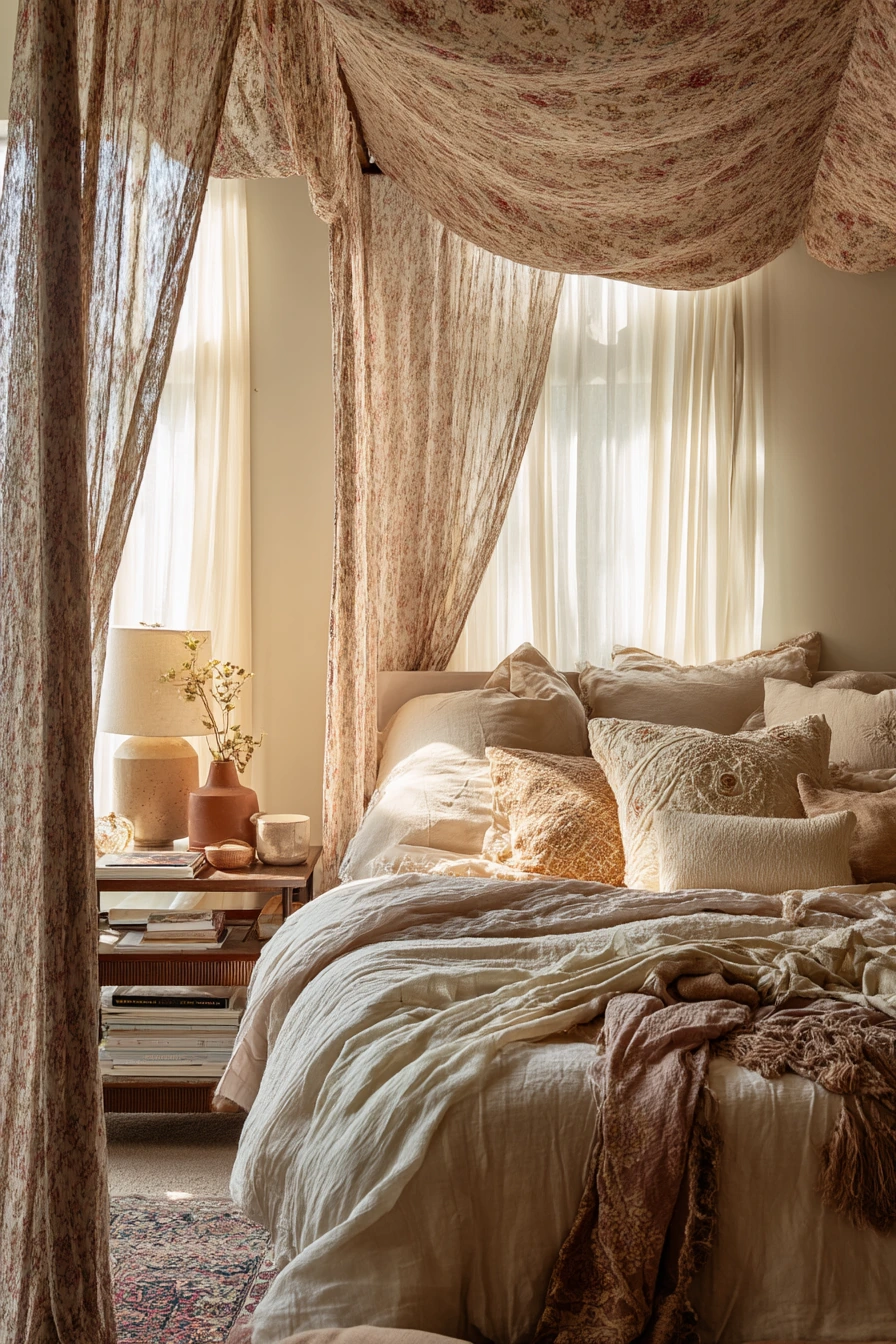 patterned bedroom ideas 30