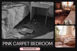 pink carpet bedroom