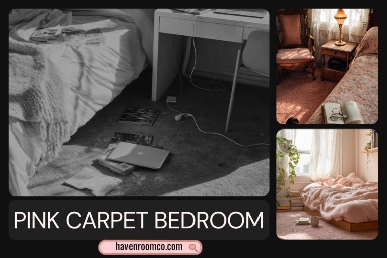 pink carpet bedroom
