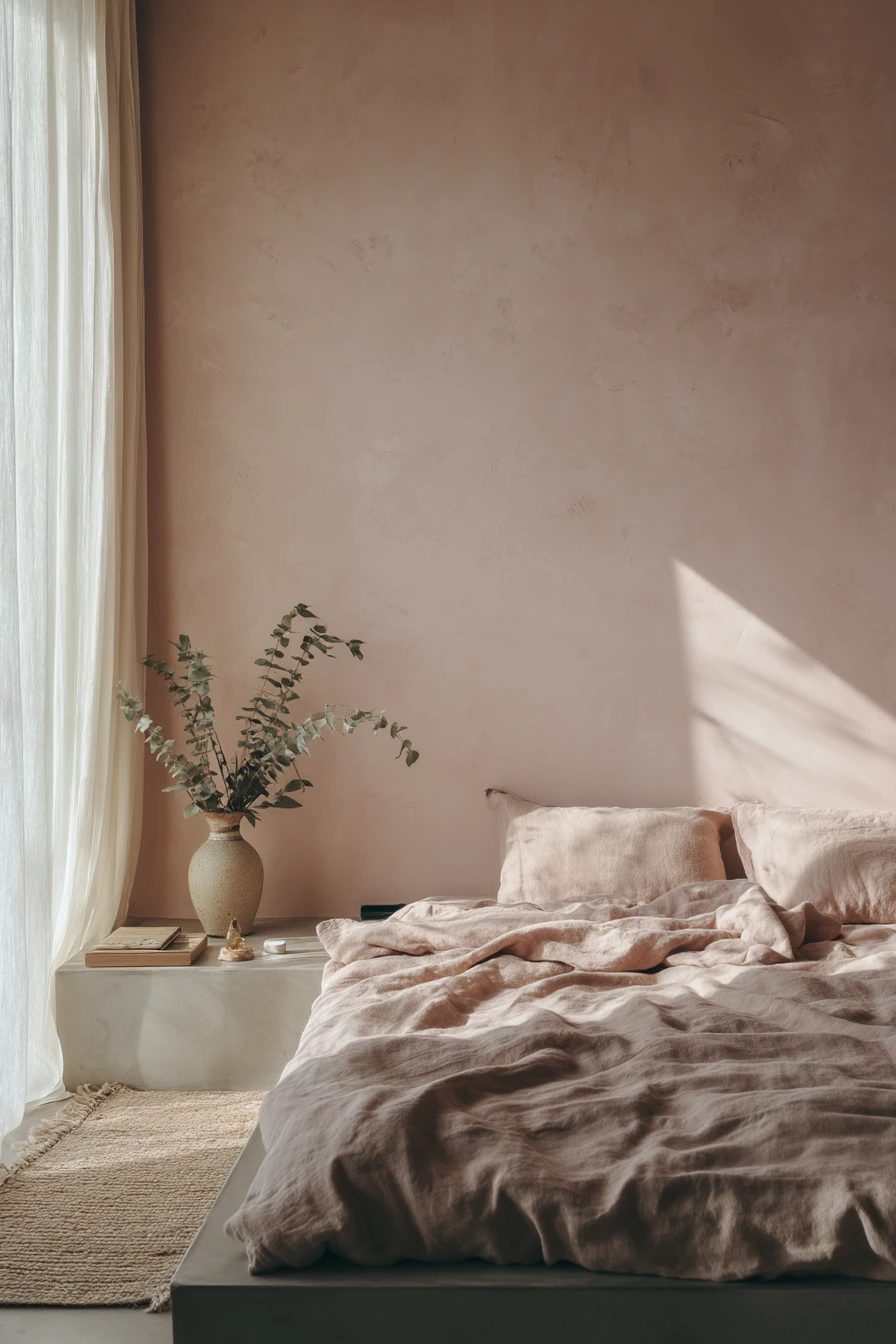 pink and green bedroom 23